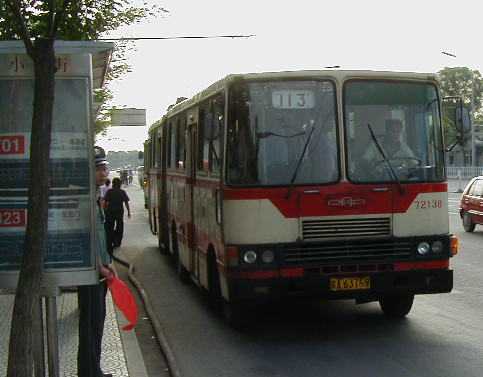 Beijing articulated bus