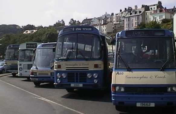 Guernsey Bus & Coach MCW Metrorider Bristols and CityPacer