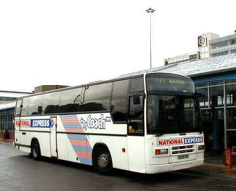 Yorkshire Traction Volvo B10M Plaxton Paramount National Express 3