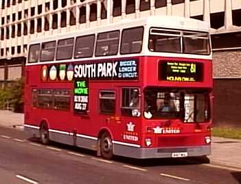 London United MCW Metrobus on route 81