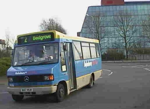 The Shires Plaxton Beaver bodied Mercedes 709D 2107 M47WUR