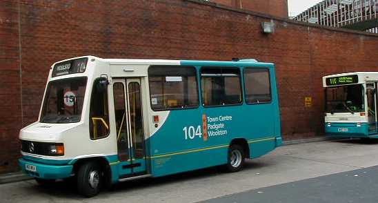 Arriva North West Mercedes 709