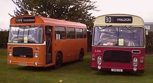 Hedingham Omnibus Bristol LH UVX7X
