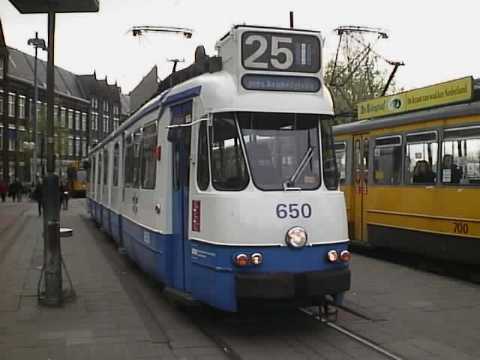 GVB Werkspoor Amsterdam tram 650