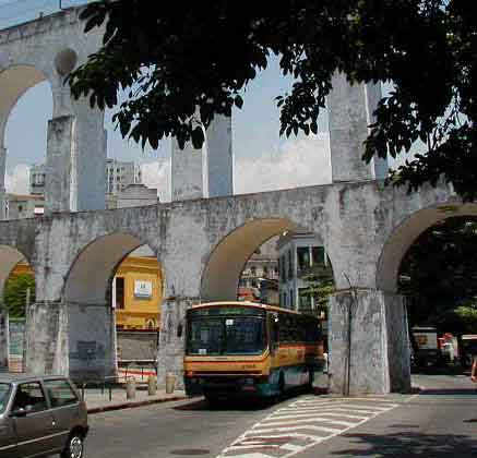 Rio tram viaduct