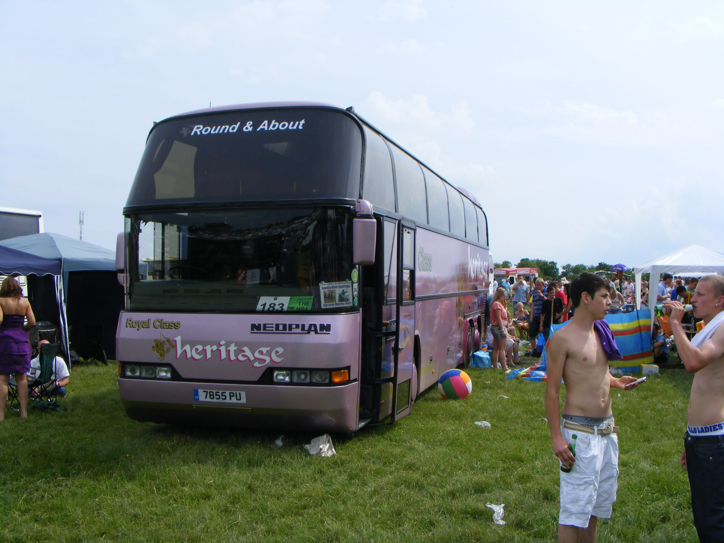heritage travel bus