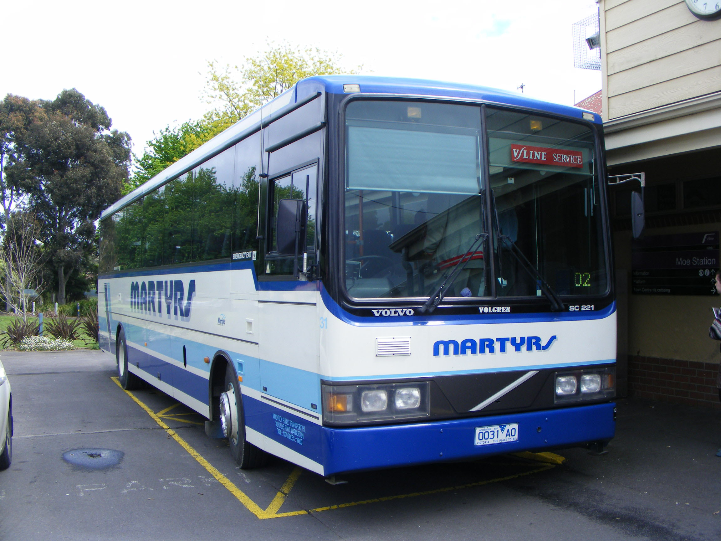 Martyrs | australia.SHOWBUS.com BUS IMAGE GALLERY | Victoria