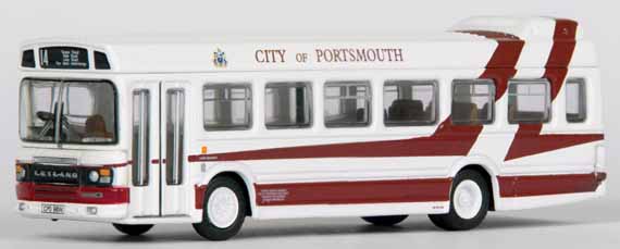 Portsmouth City Transport Leyland National 2 single door 10.6m.