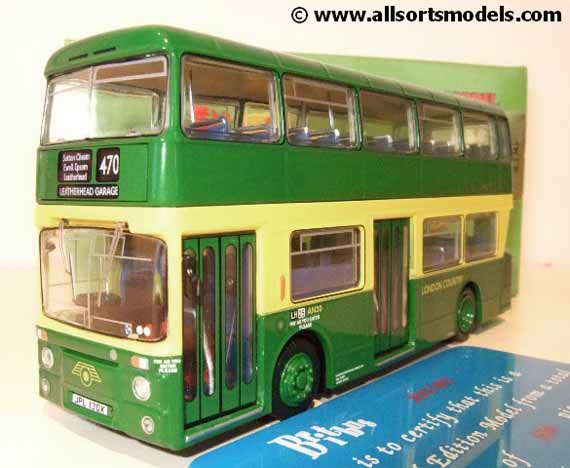 Showbus Model Fleet Focus London Country