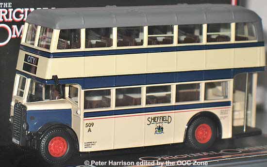 Showbus Model Fleet Focus - Sheffield City Transport