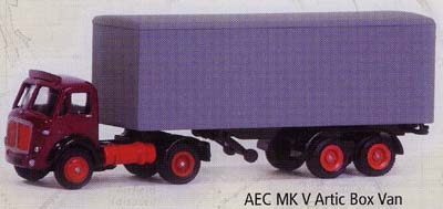 AEC Mk V Artic Box Van.
