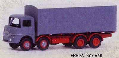 ERF KV Box Van.