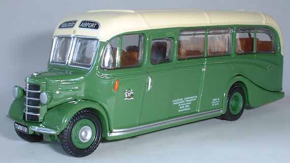 Liverpool Corporation Transport Bedford OB Duple Vista