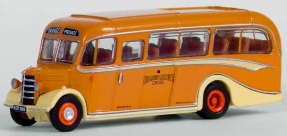 Orange Luxury Coaches Bedford OB Duple Vista