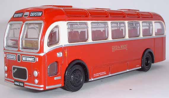 16214 Bristol MW Coach RED & WHITE.