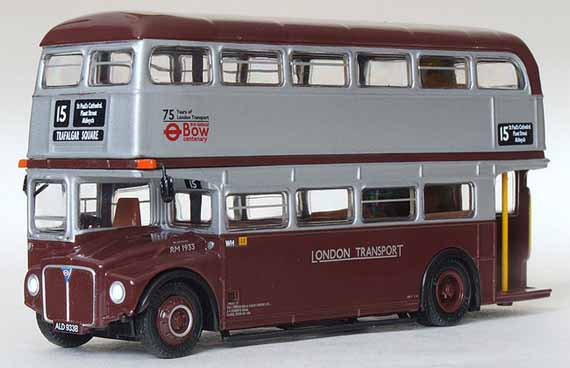 31505 RM Routemaster Bus PLATINUM EAST LONDON.