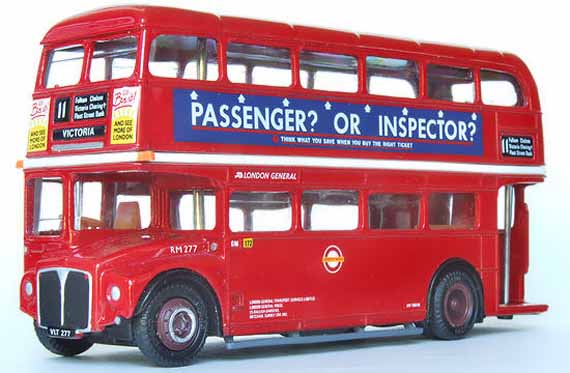LONDON TRANSPORT AEC Routemaster Park Royal RM277
