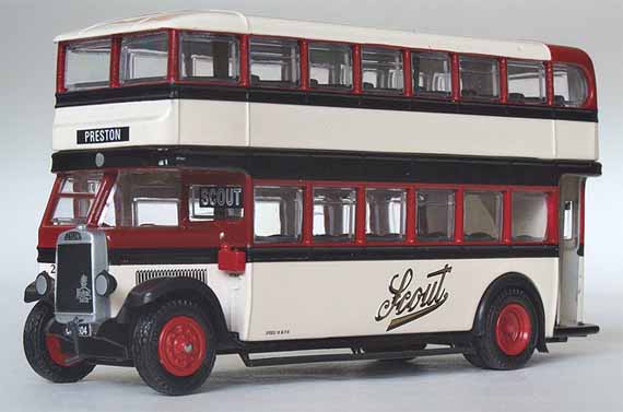 27314 Leyland TD 1 Closed Rear SCOUT MOTOR SERVICES.