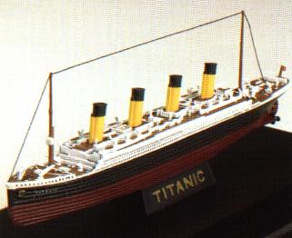 TITANIC arial view