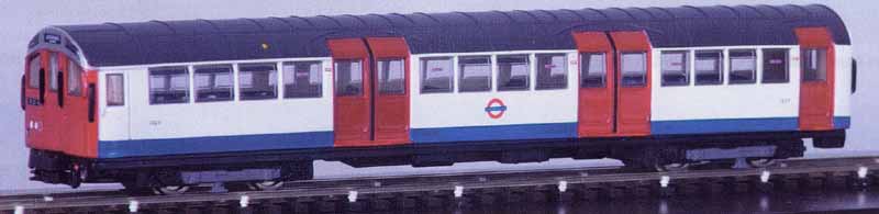 1959 NORTHERN LINE FOUR CAR UNIT OPERATING NORTHBOUND SERVICE TO EDGWARE VIA BANK