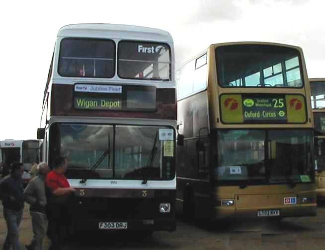 First Manchester Leyland Olympian 3303
