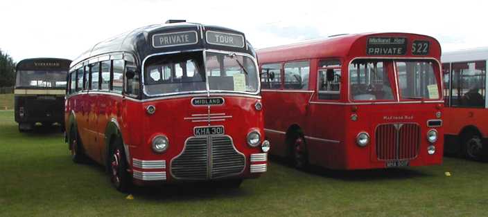 Midland Red BMMO C1 3301 and BMMO S23 5901