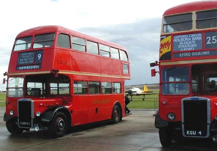 London Transport RTW497 & RTL554