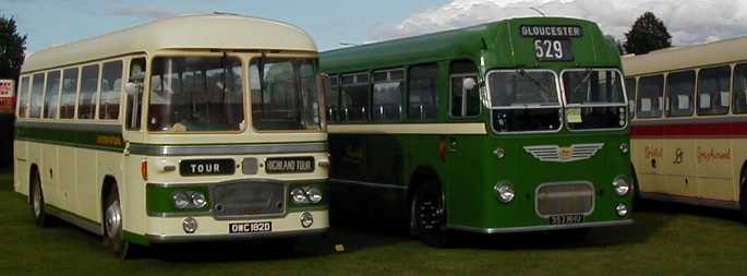 Bristol Omnibus MW5G 2522 and Eastern National MW6G 392