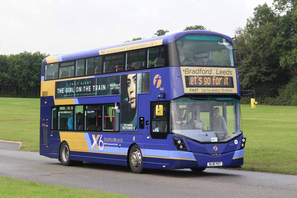 First West Yorkshire Wright Streetdeck 35230