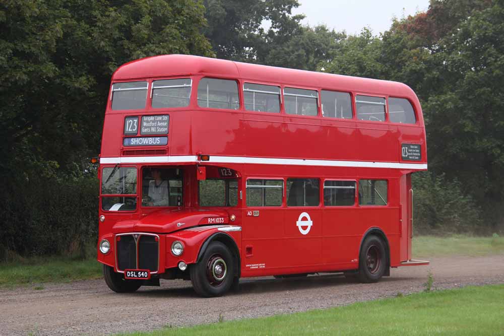 London Transport AEC Routemaster Park Royal RM1033