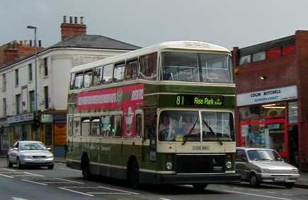 Nottingham Volvo Citybus  Northern Counties 308