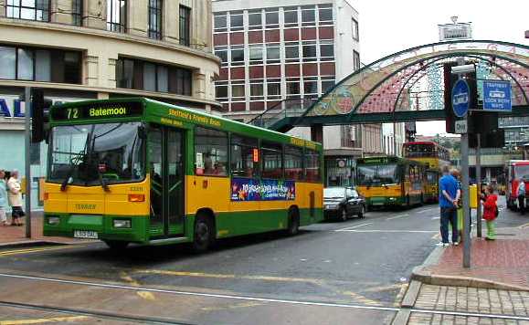 City of Nottingham Transport Volvo B6 Alexander Dash