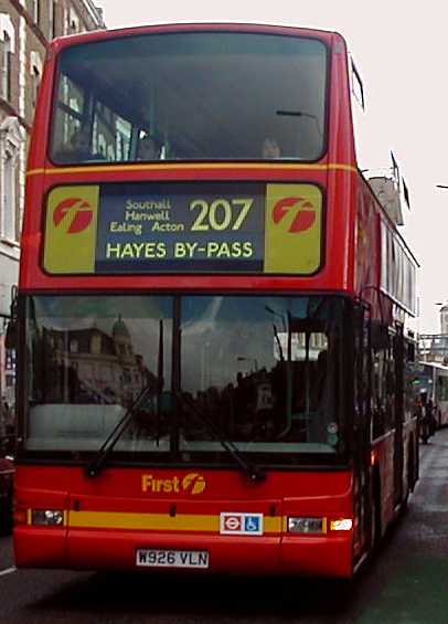 First Uxbridge Buses Trident TNL926