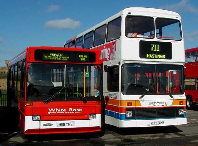 Stagecoach East Kent Scania and White Rose Dart