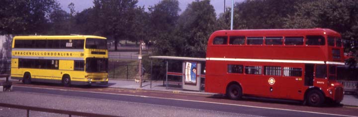 London Transport Routemaster RM1772 & Beeline Olympian