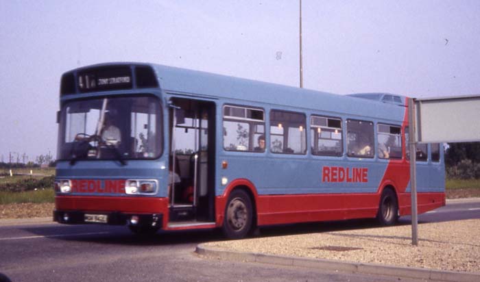 Red Line Leyland National