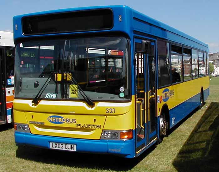 Metrobus Dart/Plaxton SLF W338VGX