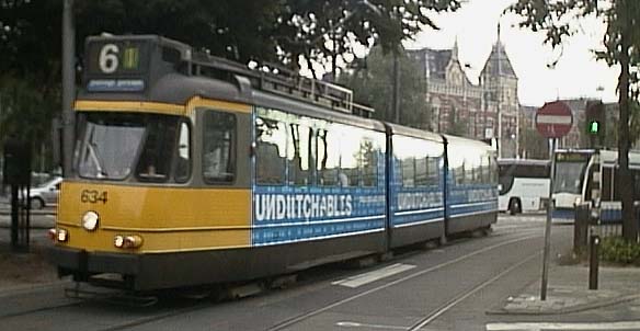 GVB Amsterdam Werkspoor tram 634