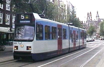 Amsterdam GVB BN Tram