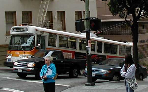 San Francisco Flyer E800 trolley 5169