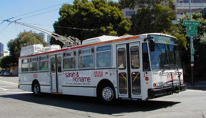 San Francisco Skoda ETI 14TrSF trolley 5427