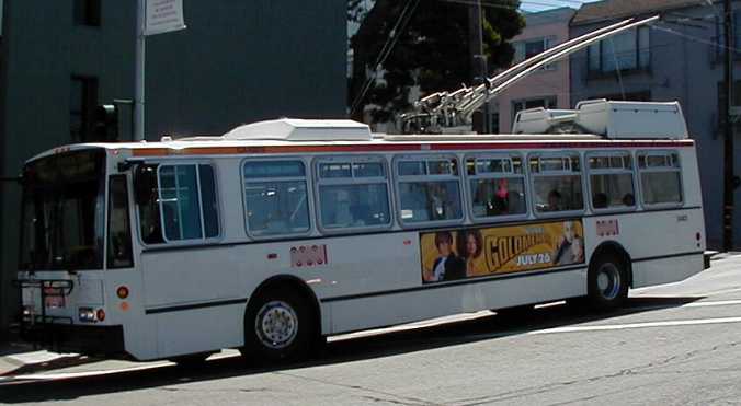 San Francisco ETI 14TrSF Skoda trolley 5483