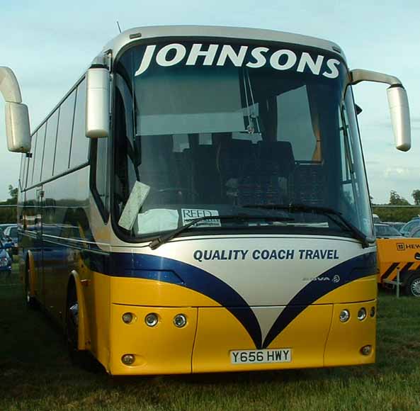 Johnsons Coach Travel Bova Futura Y656HWY