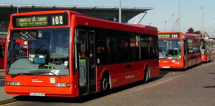 East Thames Buses Optare Excel