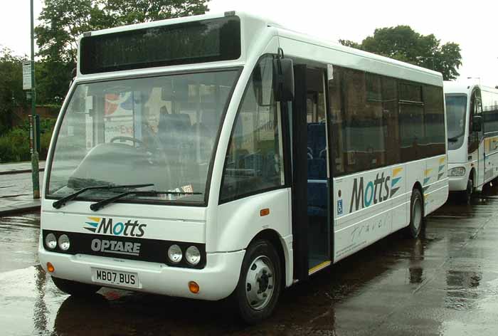 Motts Travel Optare Solo MB07BUS