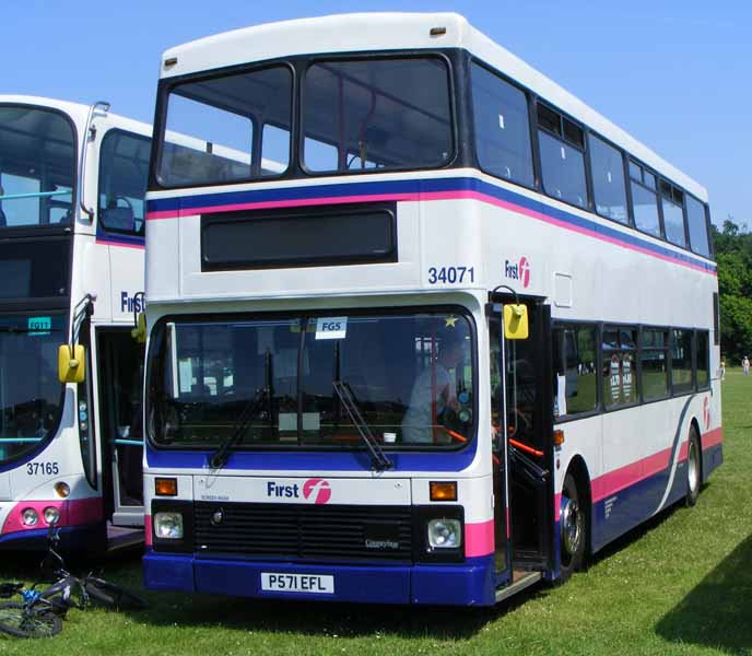 First Hampshire & Dorset Volvo Olympian Northern Counties 34071