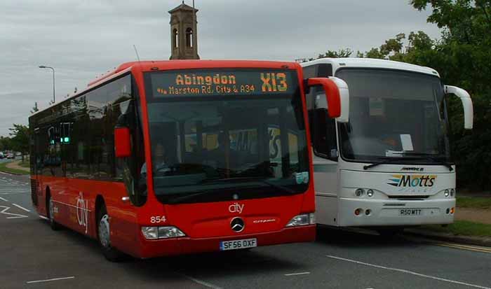 Oxford Bus Company Mercedes Citaro 854