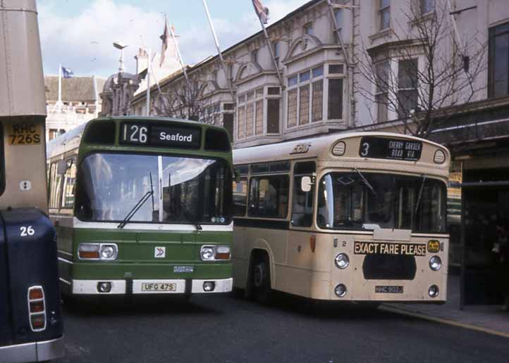 Southdown Leyland National & Eastbourne Buses Leyland Panther East Lancs