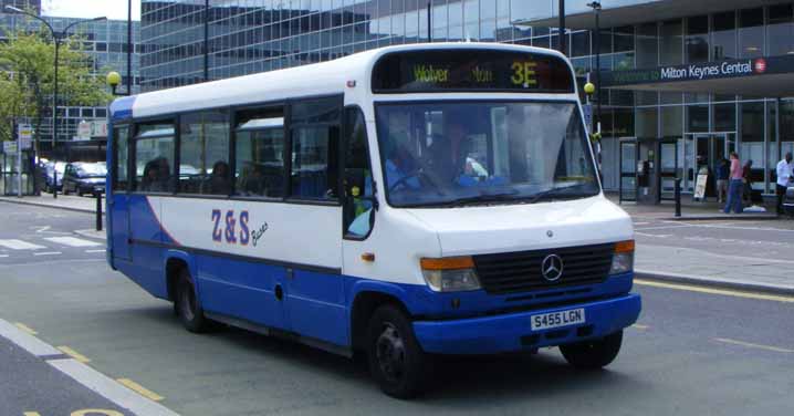 Z&S ex Epsom Buses Mercedes Vario S455LGN