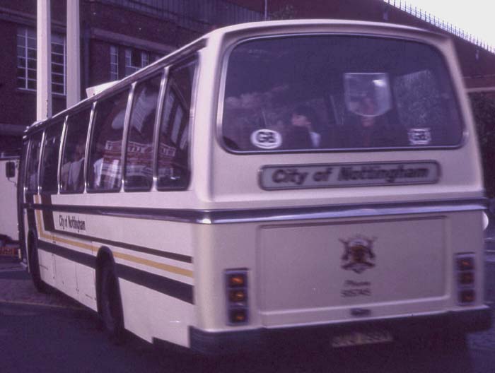 City of Nottingham Transport Leyland Leopard Duple Dominant 799